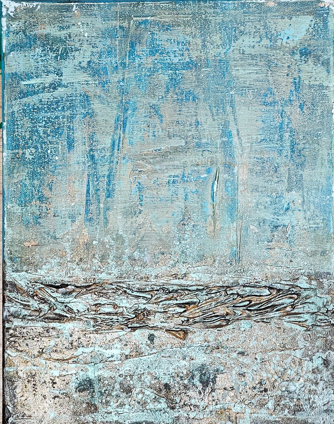 Glacial 1 — Acrylic on canvas