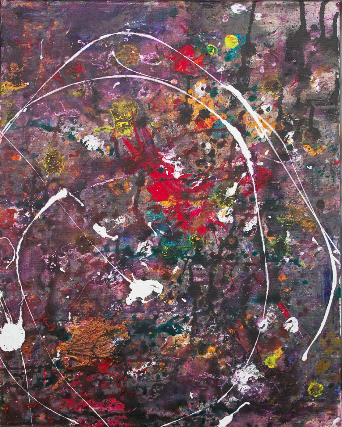 Nebula 1 — Acrylic on canvas