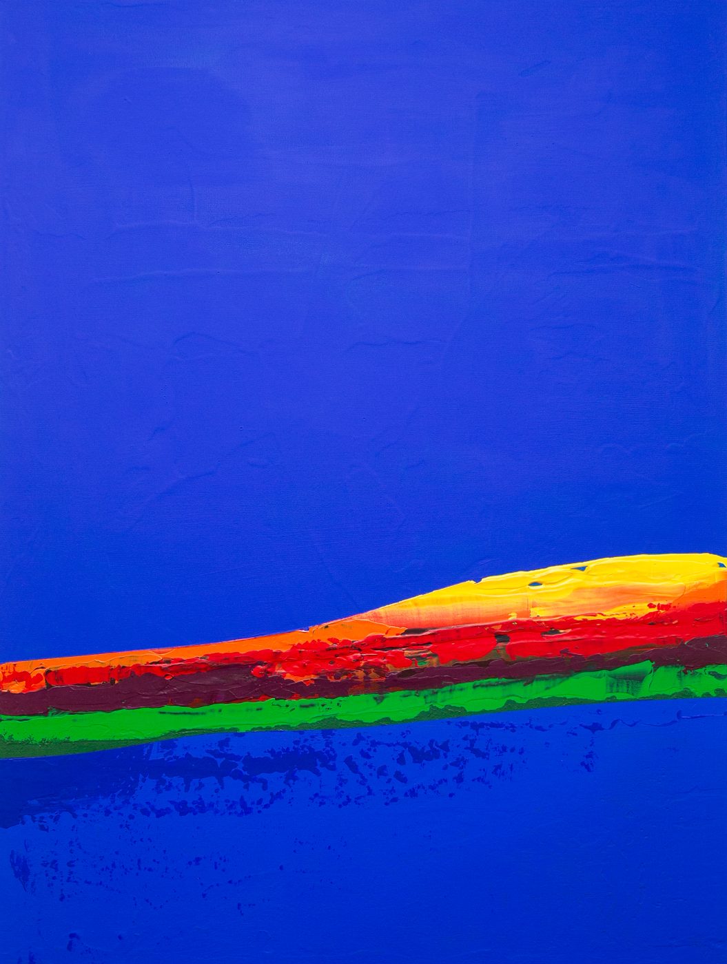 Pacific Sunset II — Acrylic on canvas