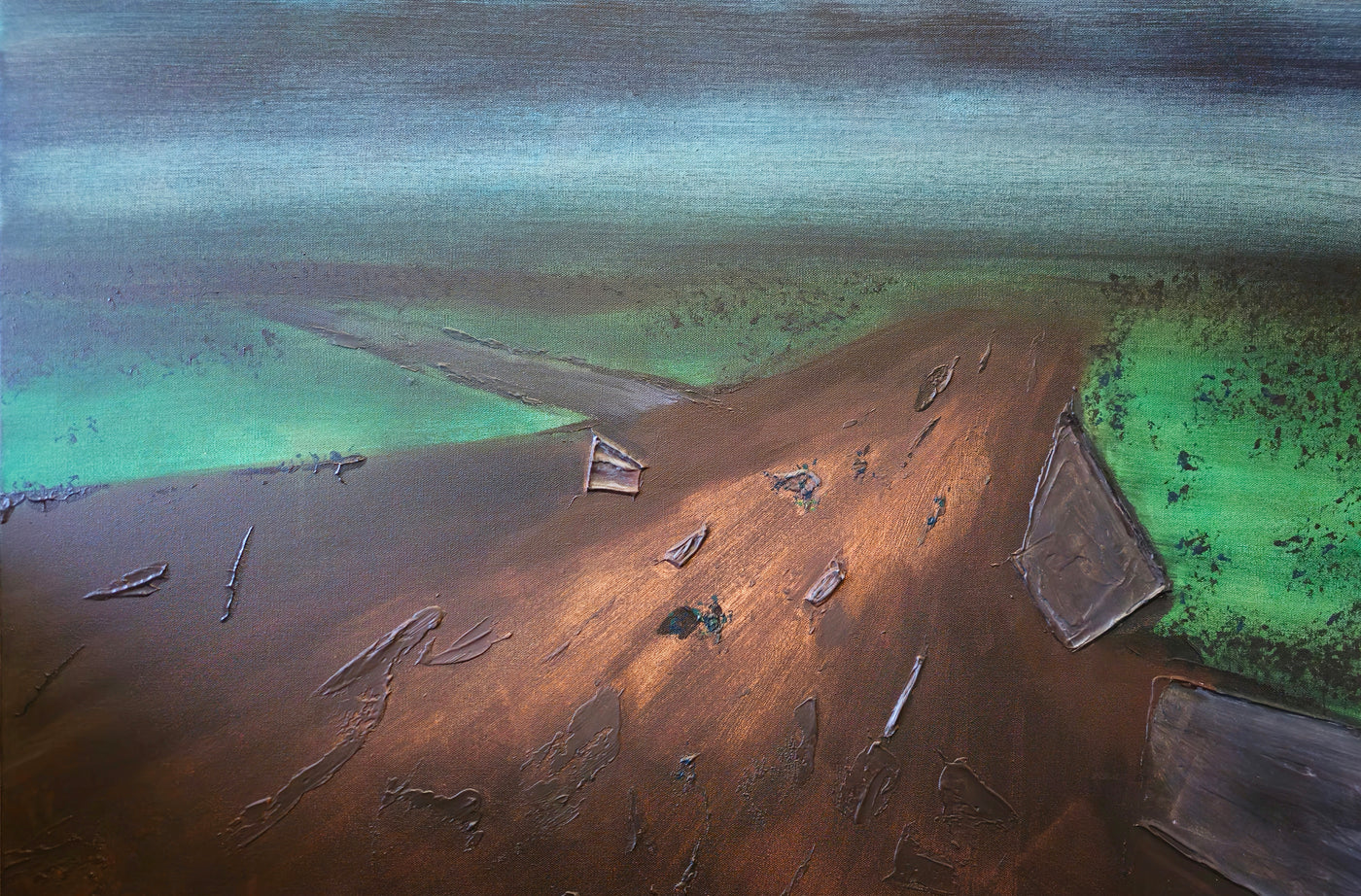 We Prayed For Rain — Acrylic on canvas