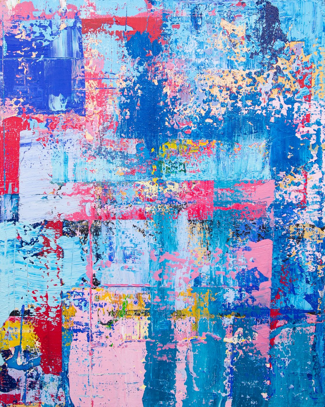 The Fabric of Life — Acrylic on canvas