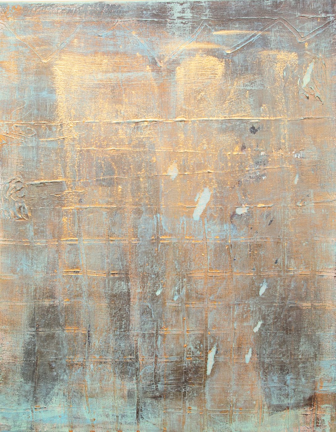 Glacial 5 — Acrylic on canvas