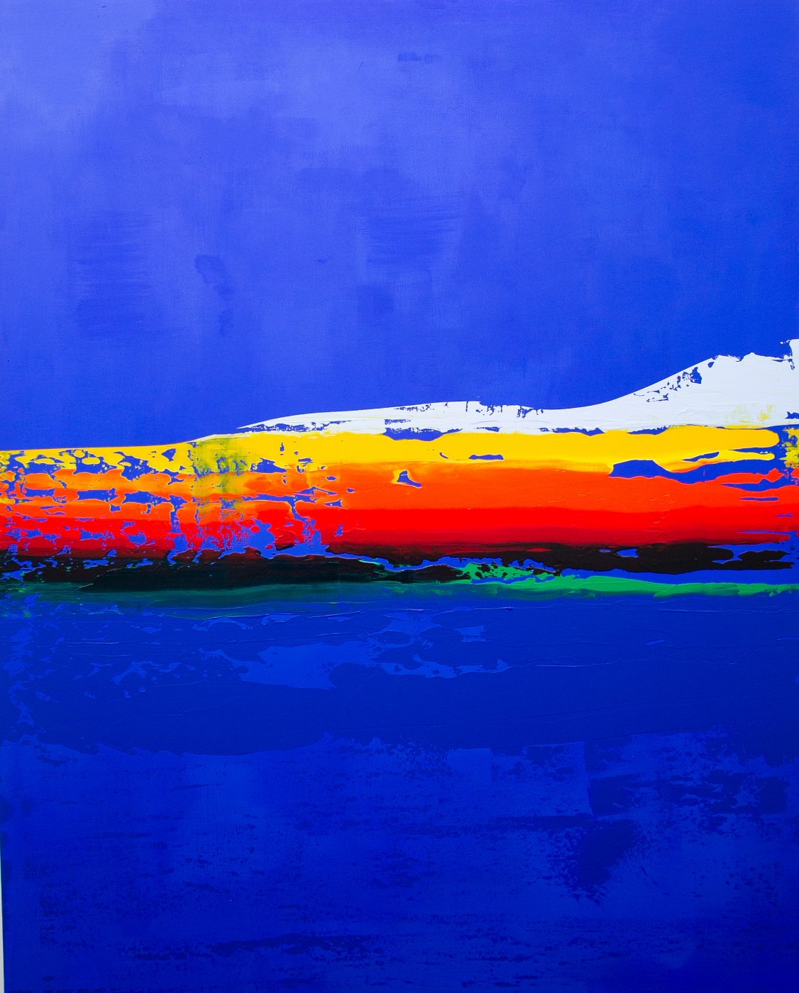 Pacific Sunset — Acrylic on canvas
